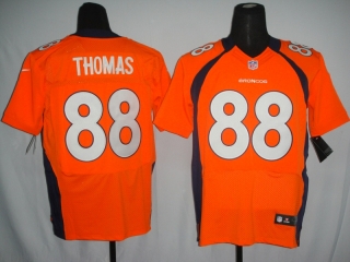 Denver Broncos #88 Thomas Orange #2012 Nike NFL Football Elite Jersey