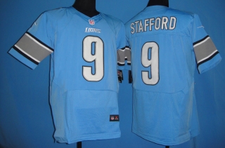 Detroit Lions #9 STAFFORD BLUE #2012 Nike NFL Football Elite Jersey