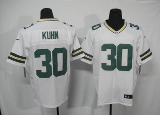 Green Bay Packers #30 Kuhn White #2012 Nike NFL Football Elite Jersey