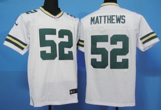 Green Bay Packers #52 MATTHEWS White #2012 Nike NFL Football Elite Jersey