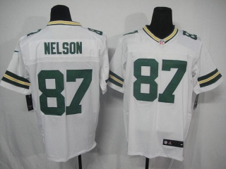 Green Bay Packers #87 Nelson White #2012 Nike NFL Football Elite Jersey