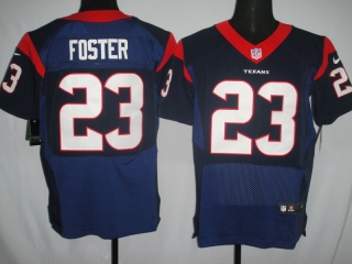 Houston Texans #23 Foster Deep Blue #2012 Nike NFL Football Elite Jersey