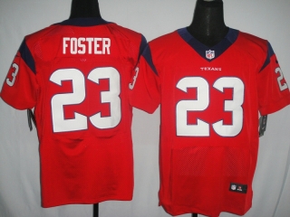 Houston Texans #23 Foster Red #2012 Nike NFL Football Elite Jersey