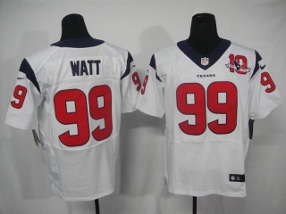 Houston Texans #99 Watt White #2012 Nike NFL Football Elite Jersey
