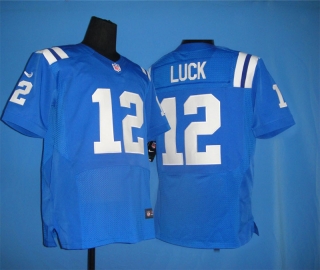 Indianapolis Colts #12 LUCK Blue #2012 Nike NFL Football Elite Jersey