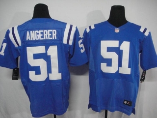 Indianapolis Colts #51 Angerer Blue #2012 Nike NFL Football Elite Jersey