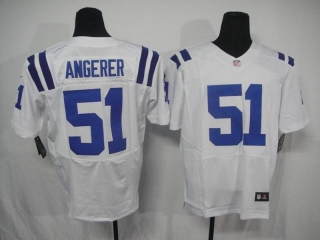 Indianapolis Colts #51 Angerer White #2012 Nike NFL Football Elite Jersey