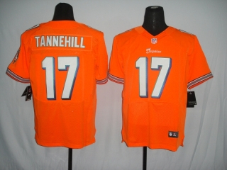 Miami Dolphins #17 Tannehill Orange #2012 Nike NFL Football Elite Jersey