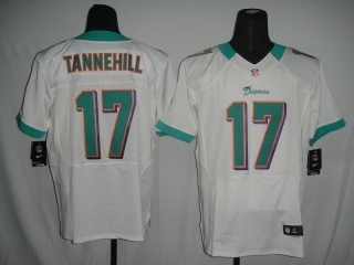 Miami Dolphins #17 Tannehill White #2012 Nike NFL Football Elite Jersey
