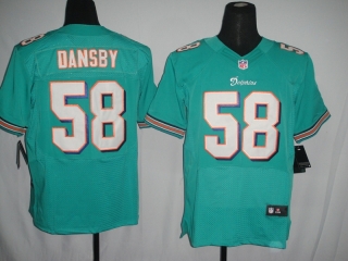 Miami Dolphins #58 Dansby Green #2012 Nike NFL Football Elite Jersey