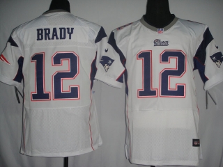 New England Patriots #12 Brady White #2012 Nike NFL Football Elite Jersey