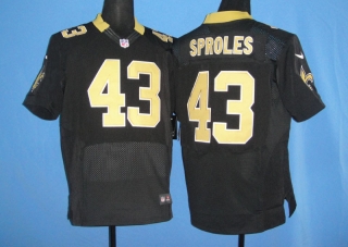 New Orleans Saints #43 SPROLES Black #2012 Nike NFL Football Elite Jersey