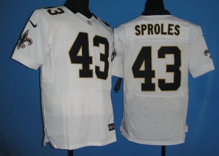 New Orleans Saints #43 SPROLES White #2012 Nike NFL Football Elite Jersey