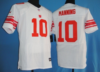 New York Giants #10 MANNING White #2012 Nike NFL Football Elite Jersey