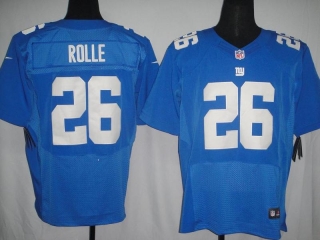 New York Giants #26 Rolle Blue #2012 Nike NFL Football Elite Jersey