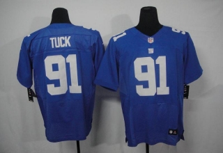 New York Giants #91 Tuck Blue #2012 Nike NFL Football Elite Jersey