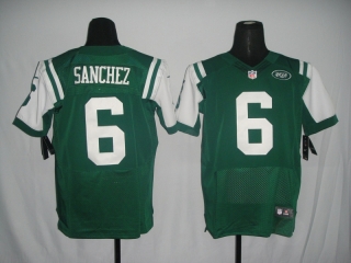 New York Jets #6 Sanchez Green #2012 Nike NFL Football Elite Jersey