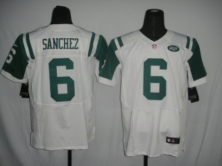 New York Jets #6 Sanchez White #2012 Nike NFL Football Elite Jersey
