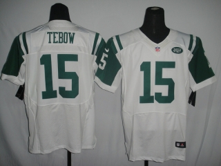 New York Jets #15 Tebow White #2012 Nike NFL Football Elite Jersey
