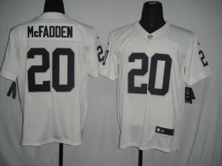 Oakland Raiders #20 McFadden White #2012 Nike NFL Football Elite Jersey