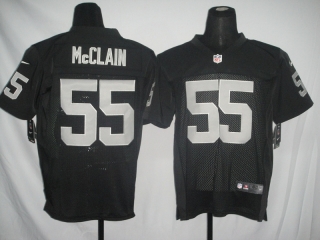 Oakland Raiders #55 McClain Black #2012 Nike NFL Football Elite Jersey