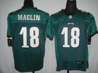 Philadelphia Eagles #18 Maclin Green #2012 Nike NFL Football Elite Jersey