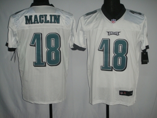 Philadelphia Eagles #18 Maclin White #2012 Nike NFL Football Elite Jersey
