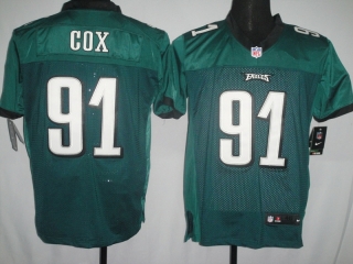 Philadelphia Eagles #91 Cox Green #2012 Nike NFL Football Elite Jersey
