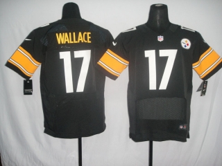 Pittsburgh Steelers #17 Wallace Black #2012 Nike NFL Football Elite Jersey