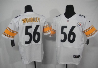 Pittsburgh Steelers #56 Woodley White #2012 Nike NFL Football Elite Jersey
