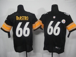 Pittsburgh Steelers #66 DeAstro Black #2012 Nike NFL Football Elite Jersey