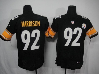 Pittsburgh Steelers #92 Harrison Black #2012 Nike NFL Football Elite Jersey