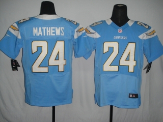 San Diego Chargers #24 Mathews Blue #2012 Nike NFL Football Elite Jersey