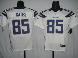 San Diego Chargers #85 Gates White #2012 Nike NFL Football Elite Jersey