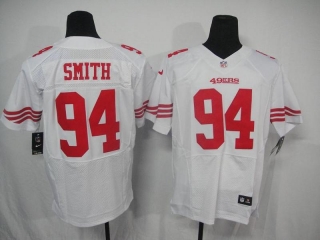 San Francisco #49ers #94 Smith White #2012 Nike NFL Football Elite Jersey