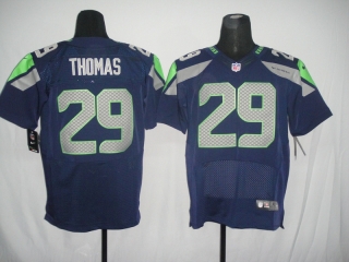 Seattle Seahawk #29 Thomas Navy #2012 Nike NFL Football Elite Jersey