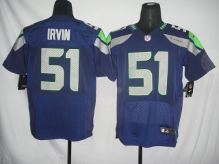 Seattle Seahawk #51 Irvin Navy #2012 Nike NFL Football Elite Jersey