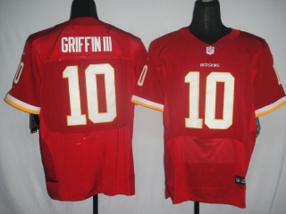 Washington Redskins #10 Griffin III Red #2012 Nike NFL Football Elite Jersey