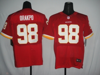 Washington Redskins #98 Orakpo Red #2012 Nike NFL Football Elite Jersey