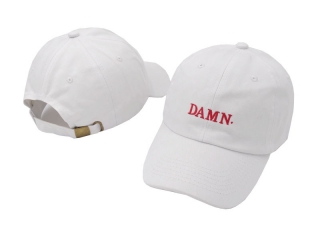DAMN Curved Snapback Hats 48047