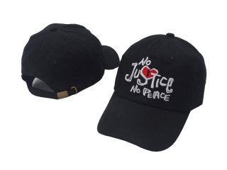 No Justice No Peace Curved Snapback Hats 48300
