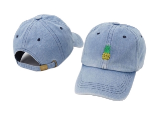 Pineapple Curved Snapback Hats 49174