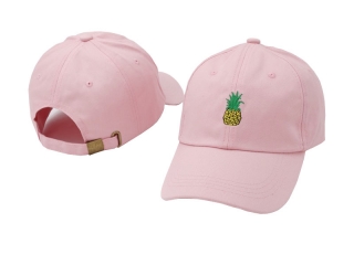 Pineapple Curved Snapback Hats 49176