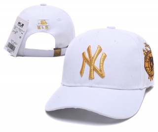 MLB New York Yankees Curved Snapback Hats 49237