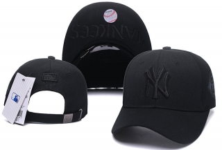 MLB New York Yankees Curved Snapback Hats 49241