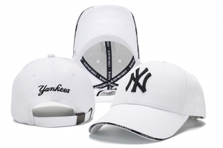 MLB New York Yankees Curved Snapback Hats 50080
