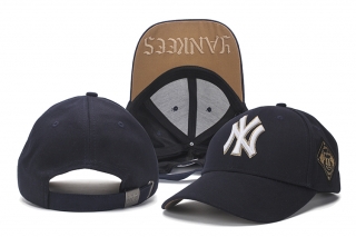 MLB New York Yankees Curved Snapback Hats 50082