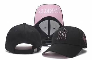 MLB New York Yankees Curved Snapback Hats 50086