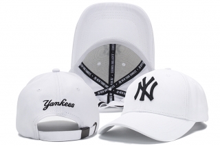 MLB New York Yankees Curved Snapback Hats 50091
