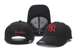 MLB New York Yankees Curved Snapback Hats 50094